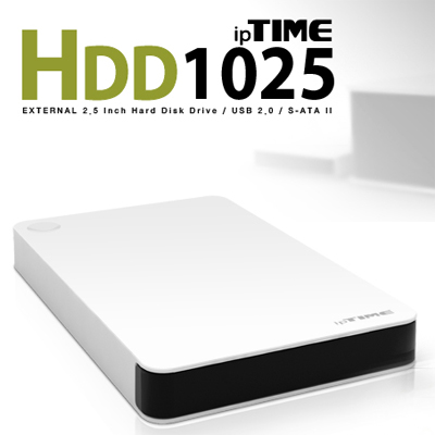 ipTIME(아이피타임) HDD1025 USB2.0 외장 하드케이스
