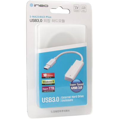 ineo I-NA216U2 Plus USB3.0 외장 하드모듈(I-NA216U2 Plus/하드미포함)