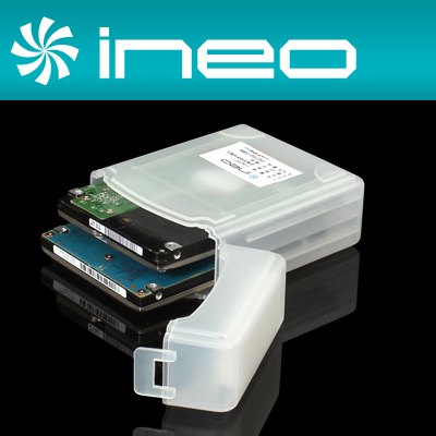 ineo I-NC07 하드디스크 보호 케이스(2.5" 2Bay)