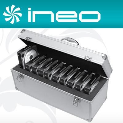 ineo I-NC10 알루미늄 하드디스크 보관함(3.5" 10Bay)
