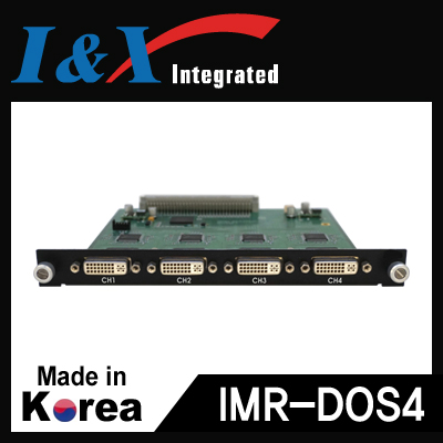 I&X(아이앤엑스) IMR-DOS4 DVI 4채널 출력 모듈
