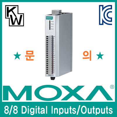 MOXA ioLogik E1213 원격 I/O 제어기(8 Digital Inputs, 8 Digital Outputs)