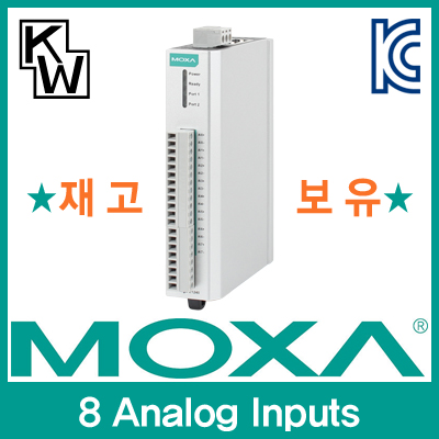 MOXA ioLogik E1240 원격 I/O 제어기(8 Analog Inputs)