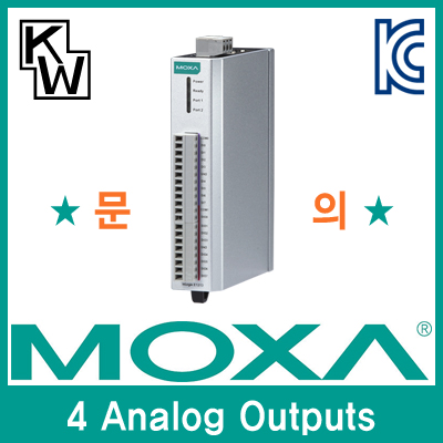 MOXA(모싸) ioLogik E1241 원격 I/O 제어기(4 Analog Outputs)
