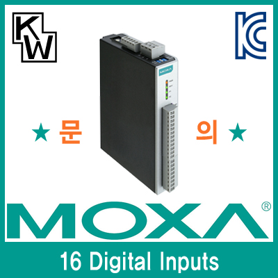 MOXA(모싸) ioLogik R1210 듀얼 RS485 원격 I/O 제어기(16 Digital Inputs)