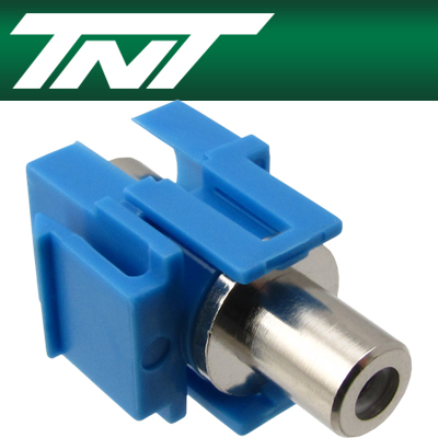 강원전자 TNT NM-TNT37 RCA F/F 스냅인 멀티미디어 모듈(블루)