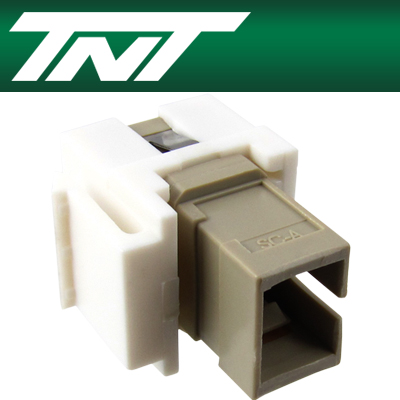 TNT NM-TNT48 SC SIMPLEX 멀티모드 광 스냅인 멀티미디어 모듈