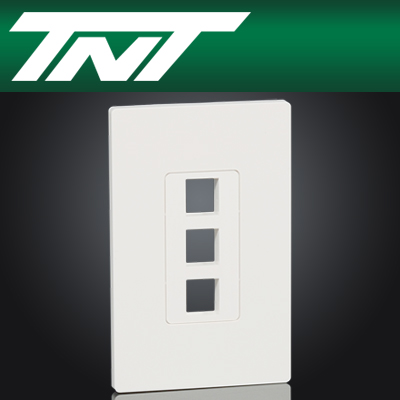 TNT NM-TNT58 아울렛 3포트 페이스 플레이트