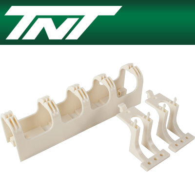 강원전자 TNT NM-TNT66 판넬·단자함용 케이블 정리 점퍼스루(1U)