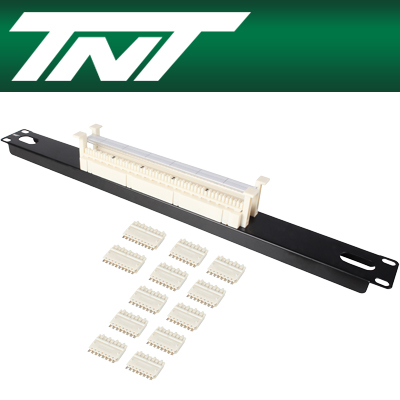 강원전자 TNT NM-TNT72 허브랙/서버랙 110블럭 50P(1U)