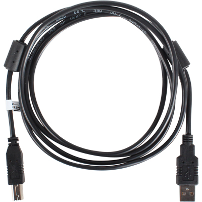 강원전자 넷메이트 NMC-UB218C USB2.0 A-B 케이블 1.8m (블랙/노이즈필터)