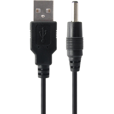 강원전자 넷메이트 NMC-UP14 USB 전원 케이블 1m (3.5x1.4mm/0.5W/블랙)
