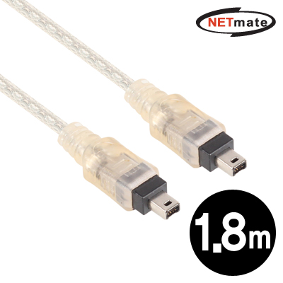 NETmate IEEE1394 4-4 케이블 new 1.8m