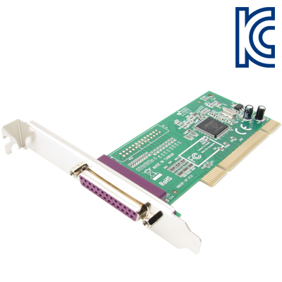 NETmate NMP-P1(N) 1포트 패러럴 PCI 카드(MOS)(슬림PC겸용)