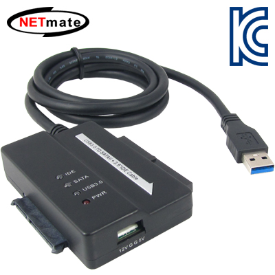 강원전자 넷메이트 NMU-ST50 USB3.0 to SATA2 + IDE 컨버터(2.5