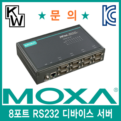 MOXA NPort 5610-8-DTL 8포트 RS232 디바이스 서버