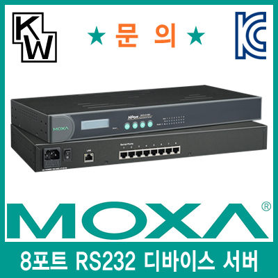 MOXA NPort 5610-8 8포트 RS232 디바이스 서버