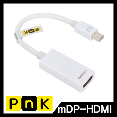 강원전자 PnK P010A Mini DisplayPort to HDMI 컨버터