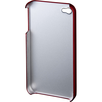 강원전자 산와서플라이 PDA-IPH69R iPhone4·4S 하드자켓 케이스(레드)