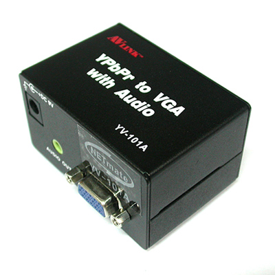 강원전자 넷메이트 YV-101A 컴포넌트 to RGB 변환 컨버터