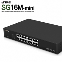 ipTIME(아이피타임) SG16M-mini 16포트 기가비트 스위칭 허브
