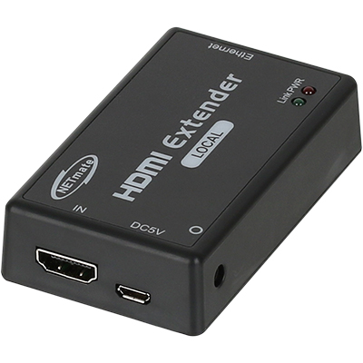 NETmate NM-QMS3107T 국산 HDMI 1:1 IP 리피터 로컬 유닛(Ethernet Base 150m)
