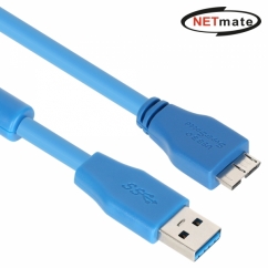 NETmate CBL-HFD302MB-5M USB3.0 High-Flex AM-MicroB 리피터 5m