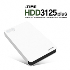 ipTIME(아이피타임) HDD3125 plus White 외장 하드케이스 (HDD미포함)