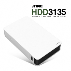 ipTIME(아이피타임) HDD3135 White 외장 하드케이스 (HDD미포함)