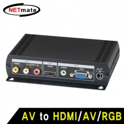 NETmate AD001HH-2 AV(컴포지트) to HDMI/AV/RGB 컨버터