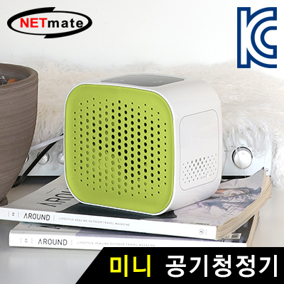 NETmate NM-AR02 미니 공기청정기 (그린)