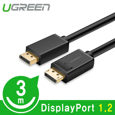 유그린 U-10212 DisplayPort 1.2 케이블 3m