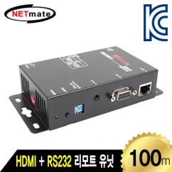 강원전자 넷메이트 HDMI-RNW HDMI+RS232 1:1 리피터 리모트 유닛(Ethernet Base 100m)