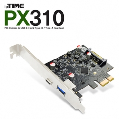 ipTIME(아이피타임) PX310 USB3.1 Gen2 2포트 PCI Express 카드(Type C+A)