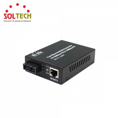 SOLTECH SFC200-SCS120/I (100Mbps/SC/싱글)