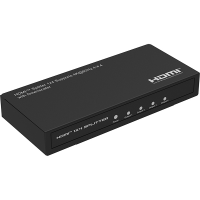 강원전자 넷메이트 NM-PTP14 4K 60Hz HDMI 2.0 1:4 분배기