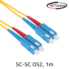 NETmate NM-SS201SZ 광점퍼코드 SC-SC-2C-싱글모드 1m