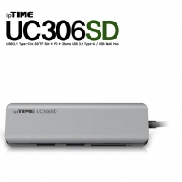 ipTIME(아이피타임) UC306SD USB3.1 Type C 6 in 1 멀티 허브