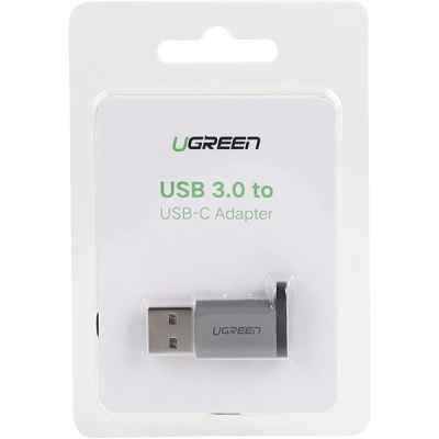 유그린 U-50533 USB3.0 AM-CF 젠더(그레이)