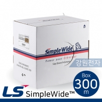 LS전선 SimpleWide 장거리 PoE 케이블 300m (단선/그레이)