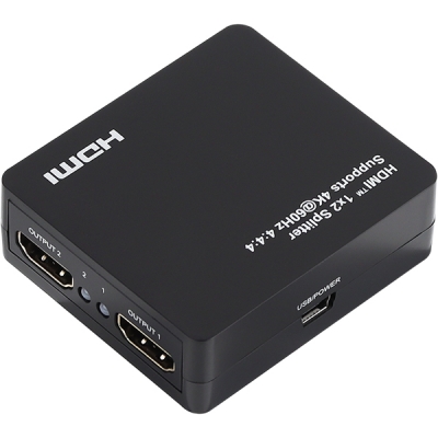 강원전자 넷메이트 NM-PTP12M 4K 60Hz HDMI 2.0 1:2 분배기