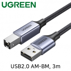 유그린 U-80804 USB2.0 AM-BM 케이블 3m