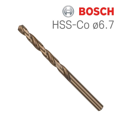 보쉬 HSS-co 6.7x63x101 HSS 코발트 메탈드릴비트(10개입/2608588097)