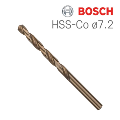 보쉬 HSS-co 7.2x69x109 HSS 코발트 메탈드릴비트(10개입/2608588098)