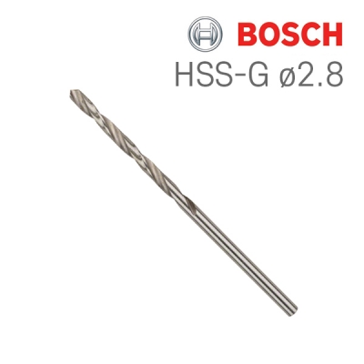 보쉬 HSS-G 2.8x33x61 HSS 메탈드릴비트(10개입/2608595054)