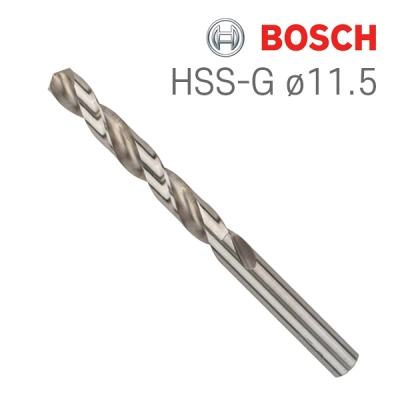 보쉬 HSS-G 11.5x94x142 HSS 메탈드릴비트(5개입/2608595080)