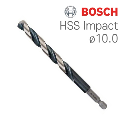 보쉬 HSS Impact 10.0mm 육각드릴비트(1개입/2608577063)