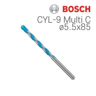 보쉬 CYL-9 Multi C 5.5x85 멀티 컨스트럭션 드릴비트(1개입/2608596052)