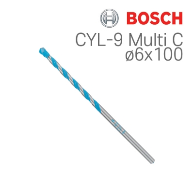 보쉬 CYL-9 Multi C 6x100 멀티 컨스트럭션 드릴비트(1개입/2608596053)
