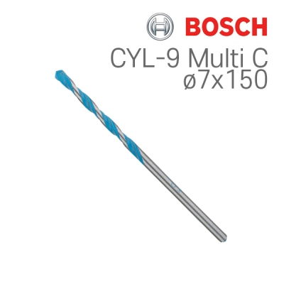 보쉬 CYL-9 Multi C 7x150 멀티 컨스트럭션 드릴비트(1개입/2608596076)